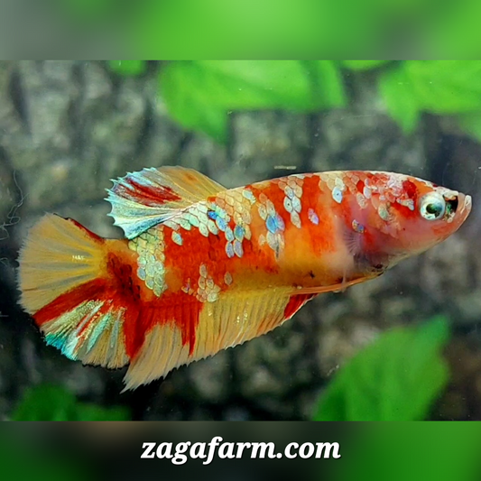 Yellowbase Koi Gold Galaxy HMPK Female For Sorority / Breed